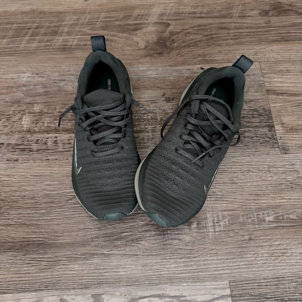 Nike Reactx Infinity Run 4 Green Running Sneakers… - image 1